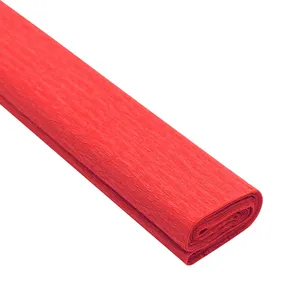 Krepový papier červený